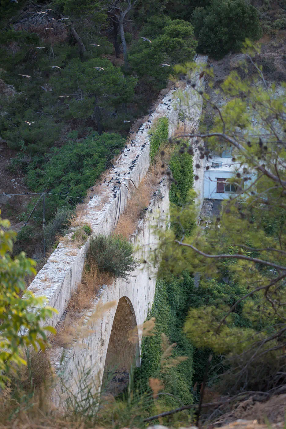 Spilia aqueduct near Knossos Crete