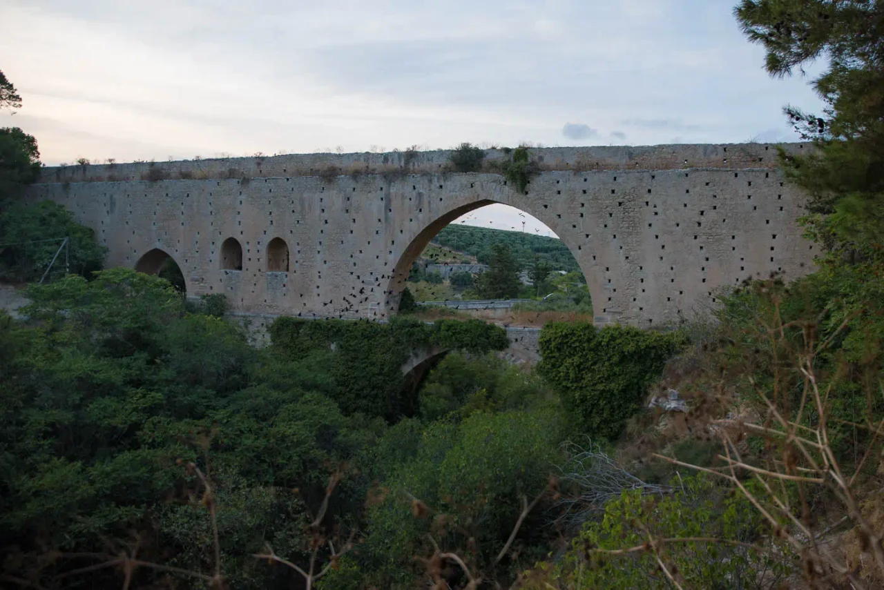 Spilia aqueduct near Knossos Crete