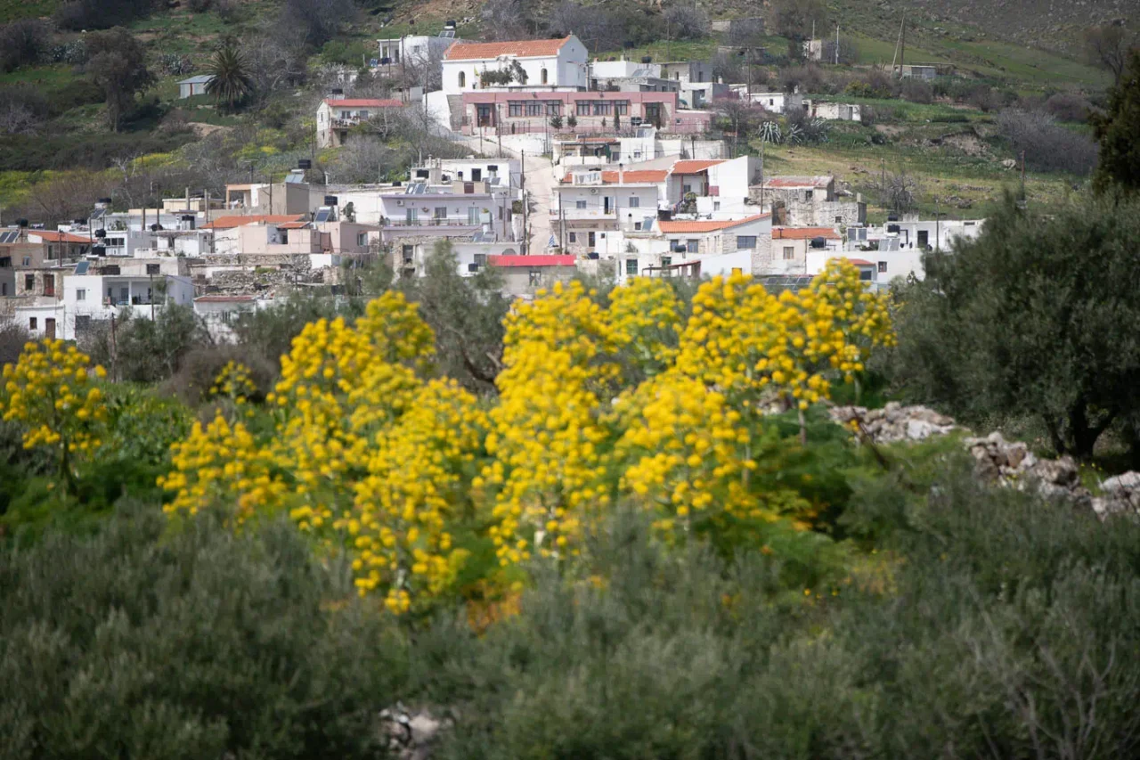 Paranymfoi settlement in Asterousia south Crete