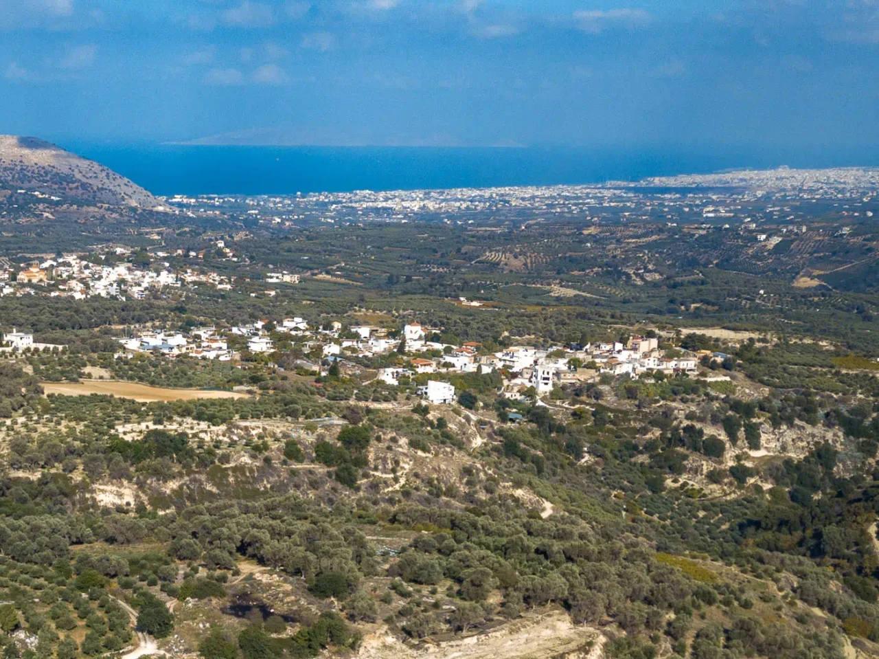 Moni village in Malevizi Crete