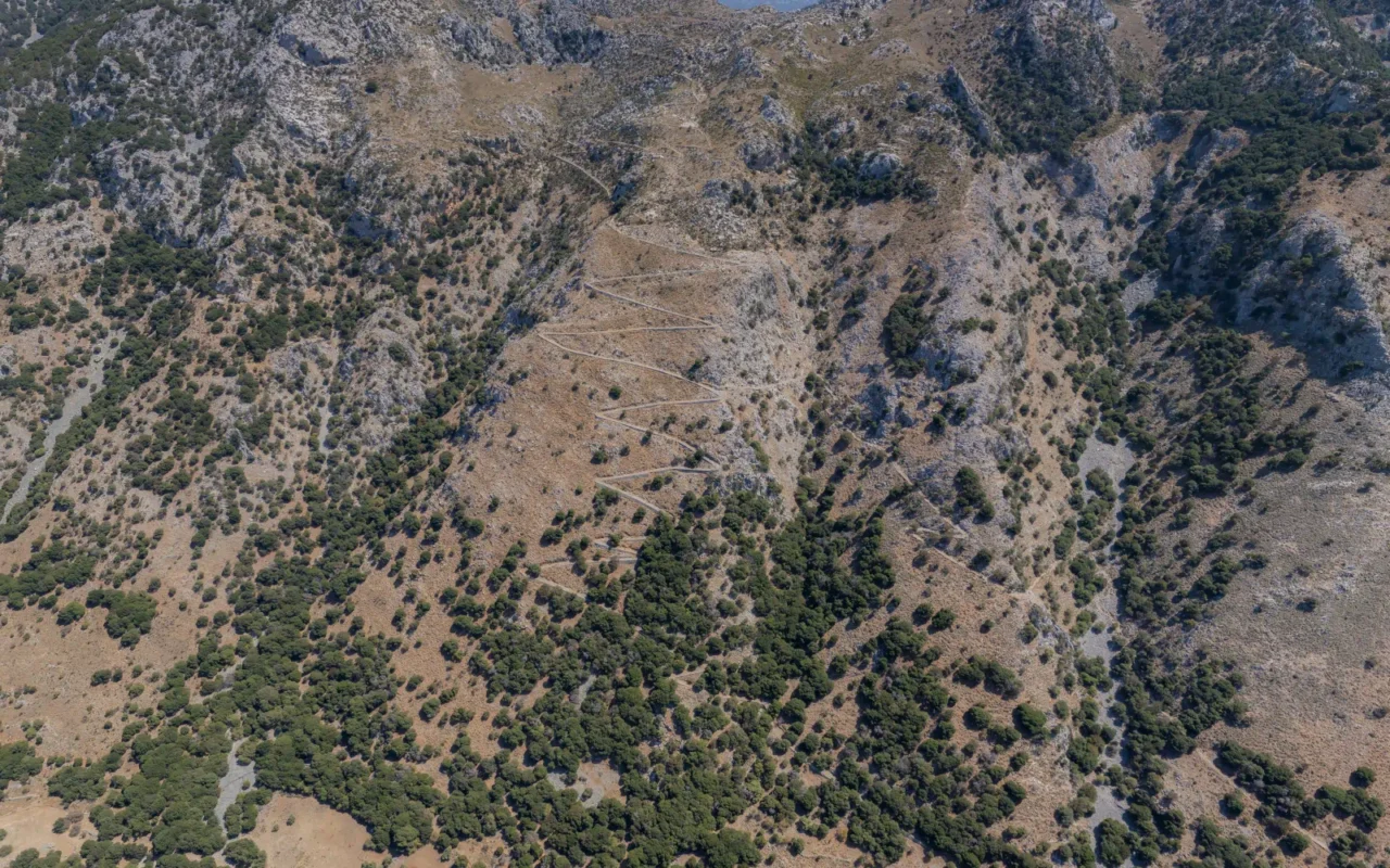 Path from Lyktos to Lasithi plateau