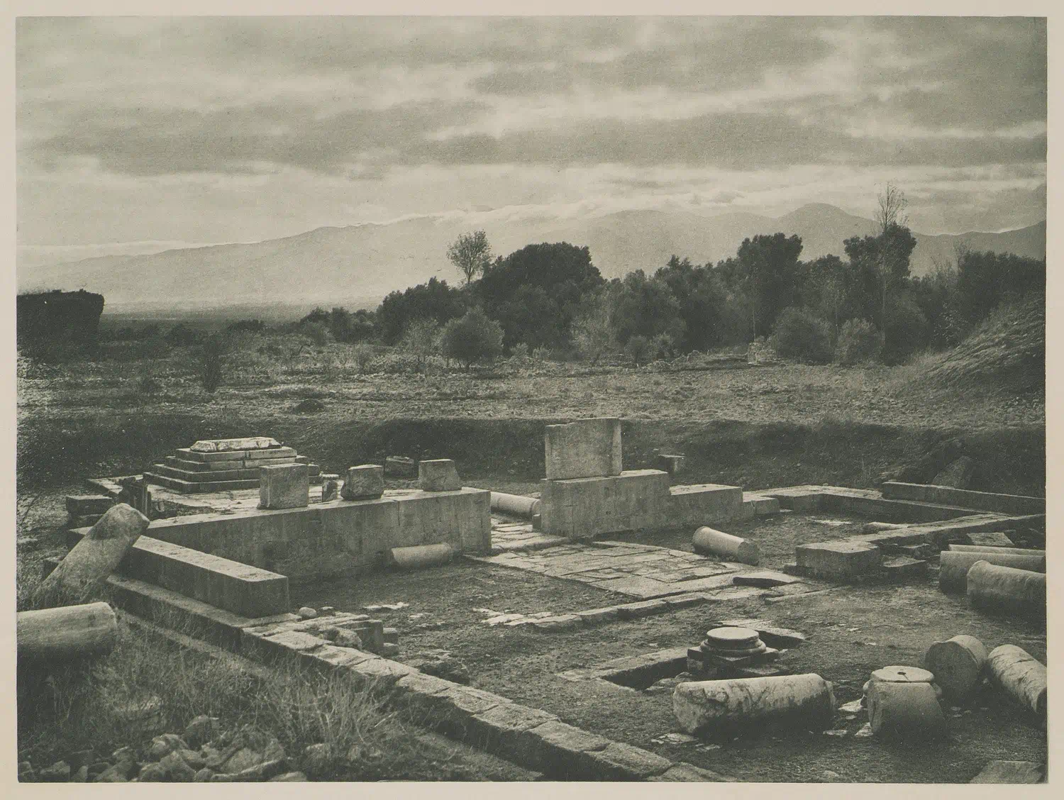 BOISSONNAS, Frédéric, 1919. The Temple of Apollo at ancient Gortyn