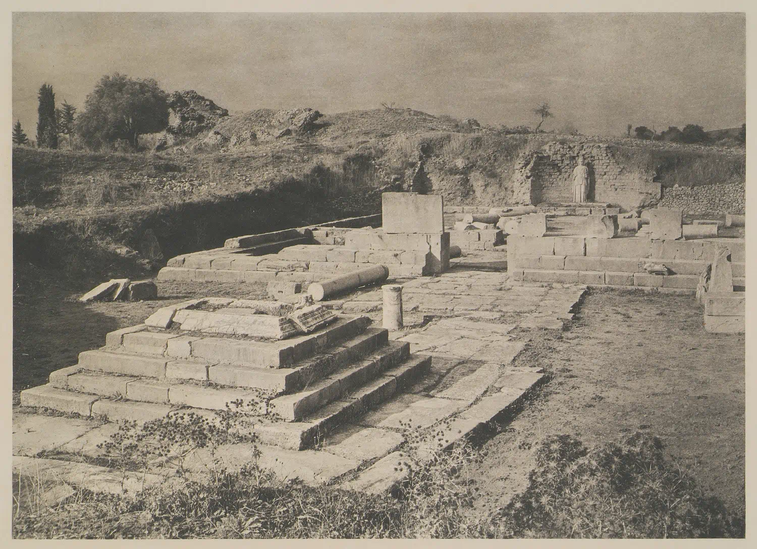 BOISSONNAS, Frédéric, 1919. The Temple of Apollo at ancient Gortyn