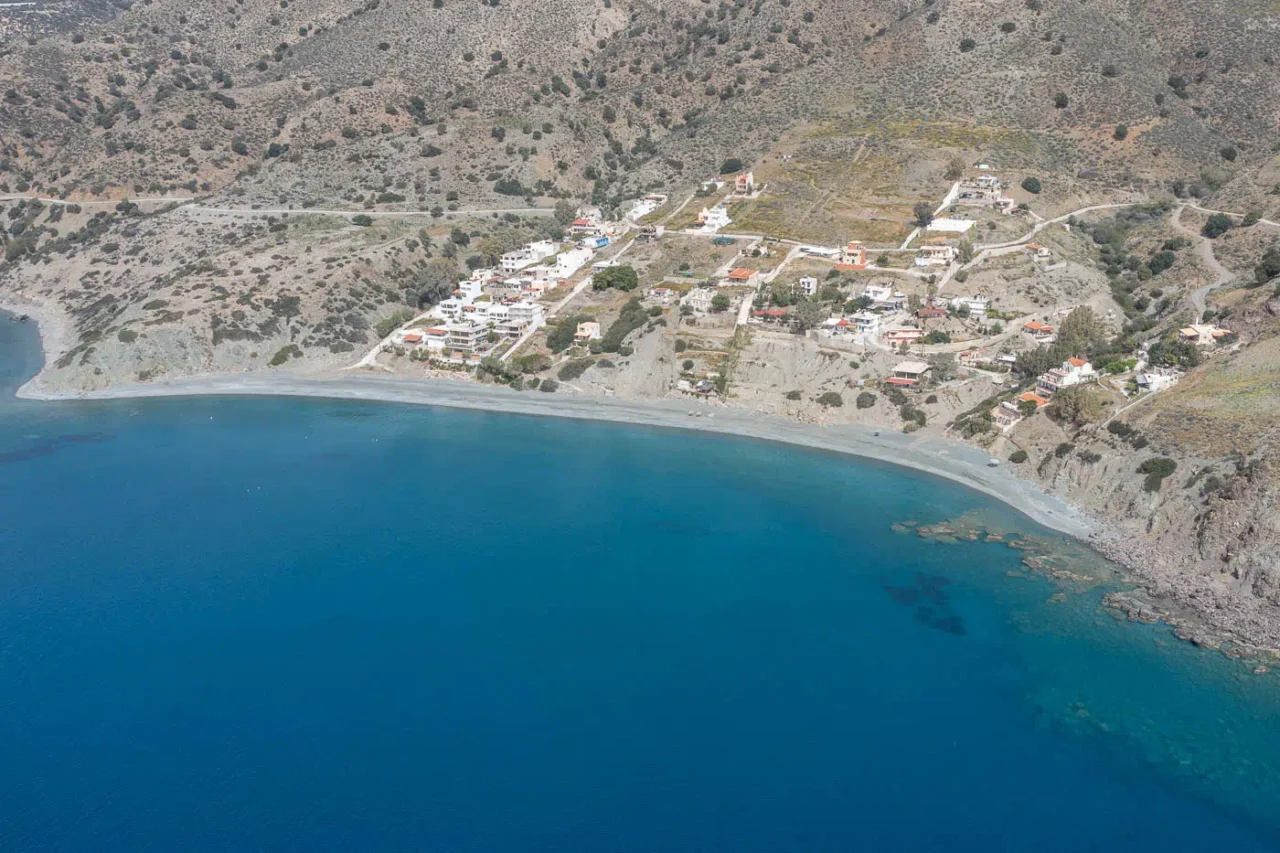 Ancient port of Lasaia, Chrisostomos beach