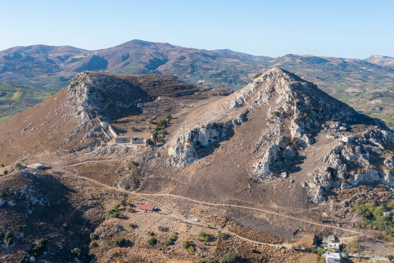 Temenos or Nikiforos Fokas or Rocca fortress in Profitis Ilias Crete