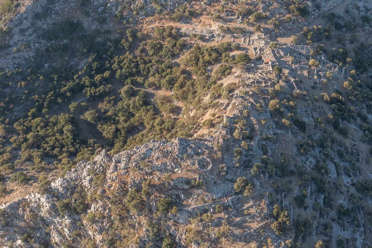 Ancient Lato near Agios Nikolaos and Kritsa Crete