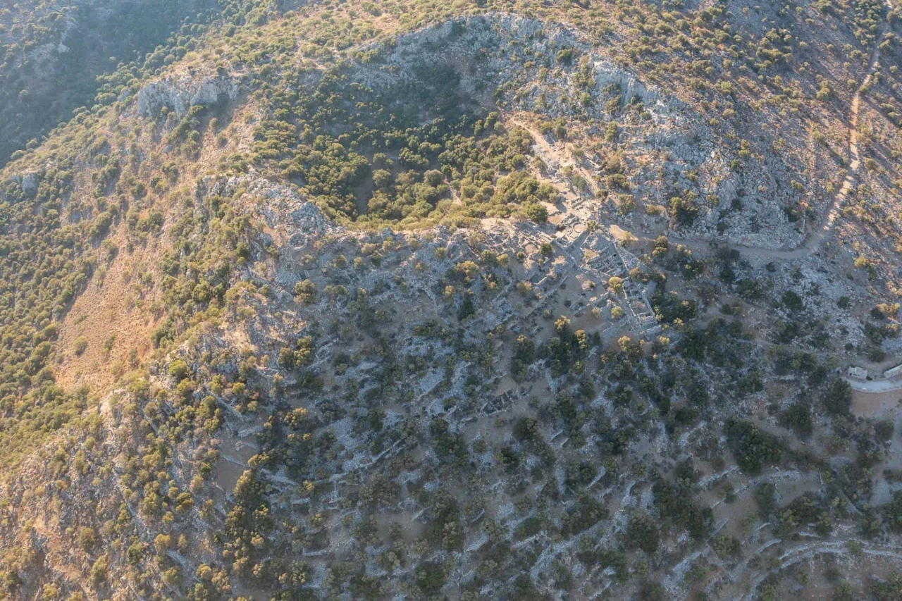 Ancient Lato near Agios Nikolaos and Kritsa Crete