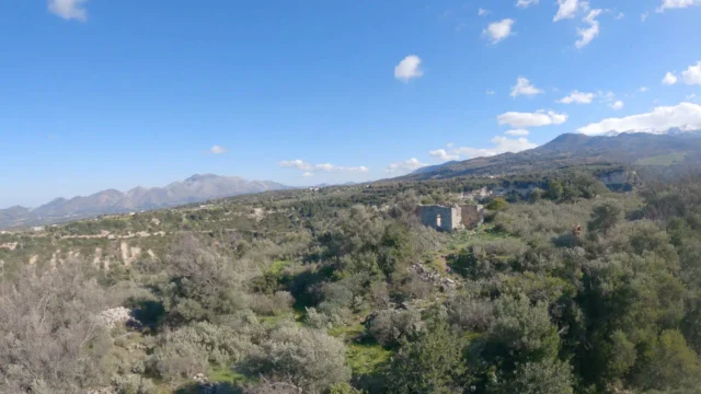 Agia Anna Church in Ancient Eleutherna