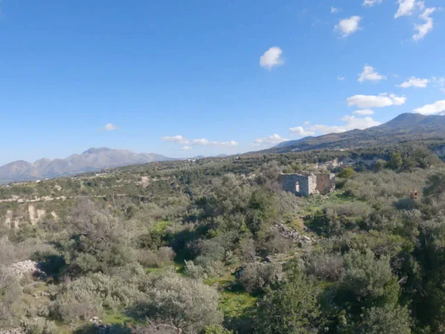 Agia Anna at the top of Prines Hill in ancient Eleutherna