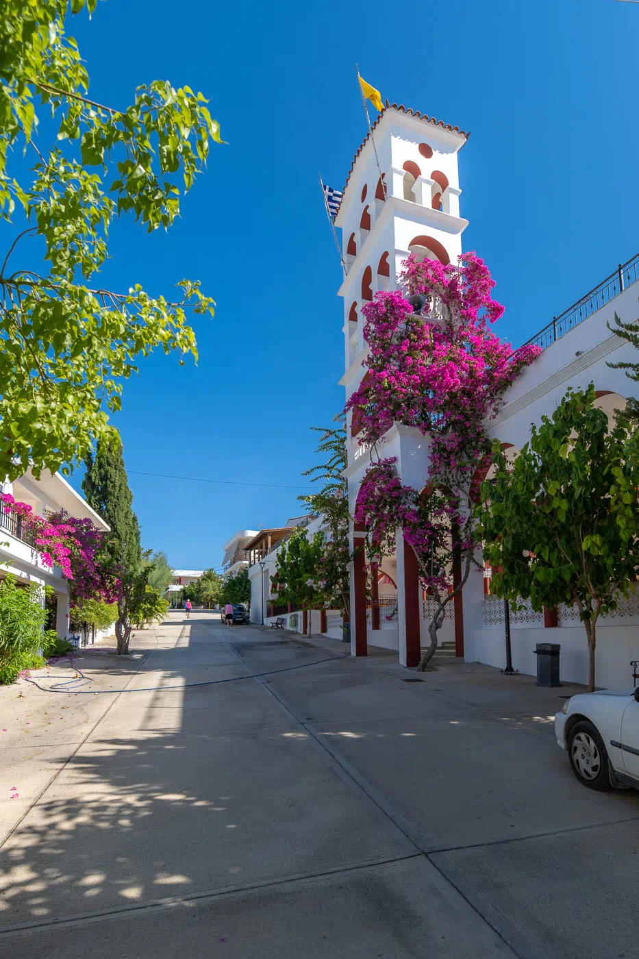 Enrance of Panagia Kalyviani monastery near Moires in south Crete