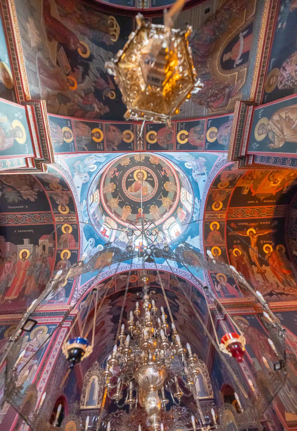 Inside Panagia Kalyviani monastery