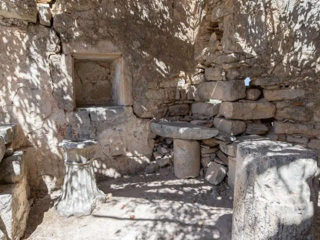 Agia Anna at the top of Prines Hill in ancient Eleutherna