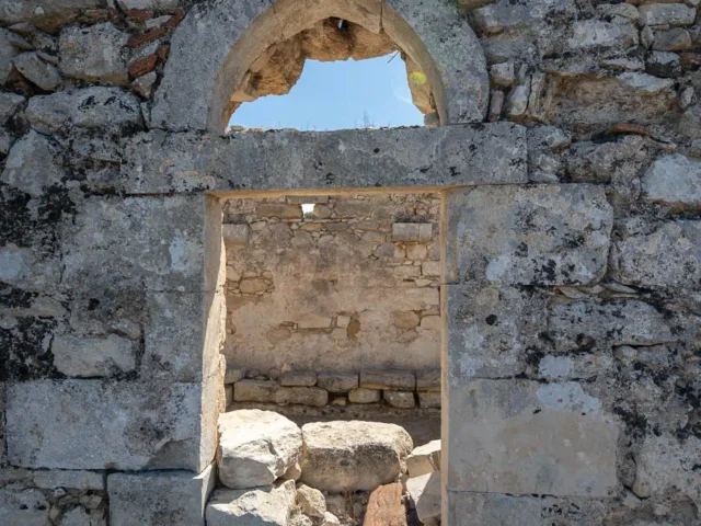 Agia Anna at the top of Prines Hill in ancient Eleutherna