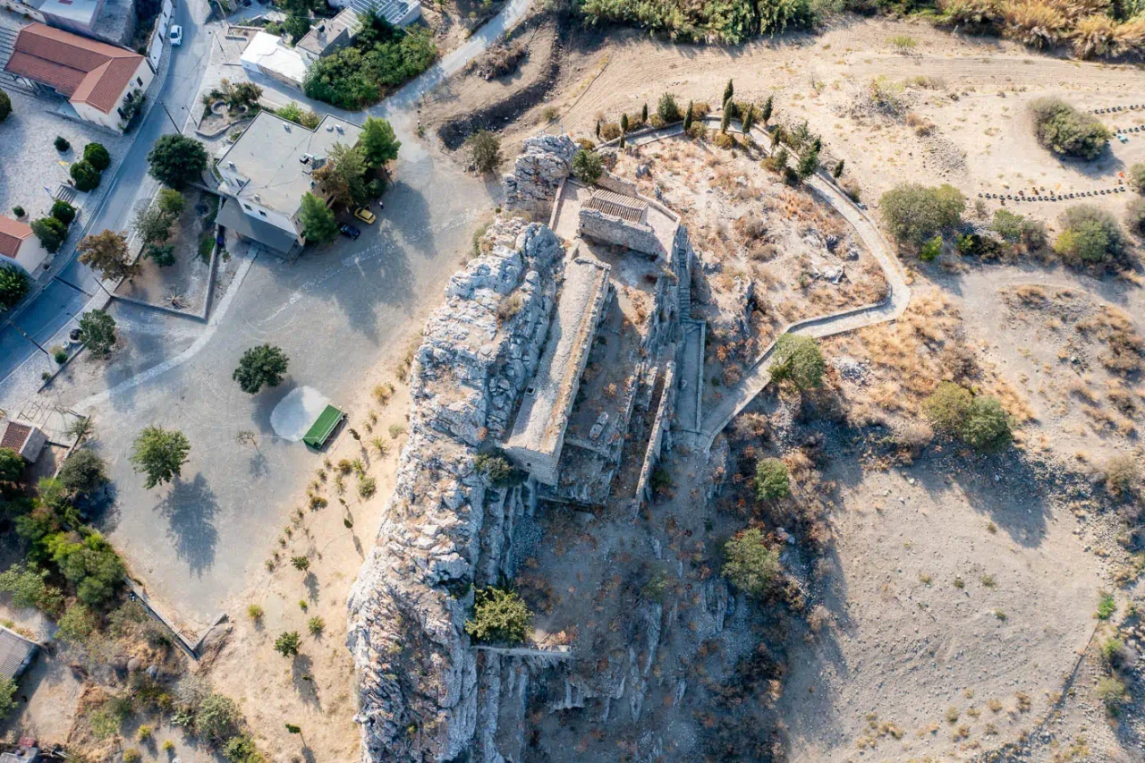 Charakas Fortress and Afentis Christos church, Asterousia mountains