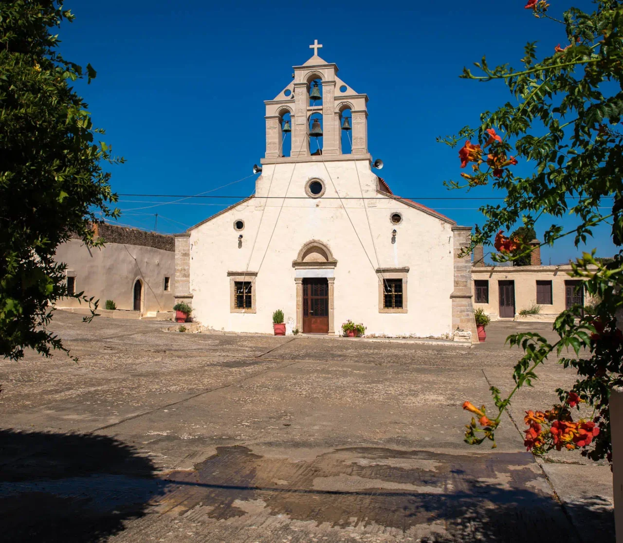 Apezana Monastery in Asterousia mountain in south Crete