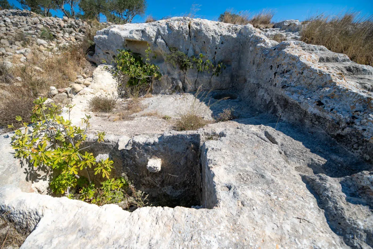 Vakiotes Acropolis near Apoini Crete