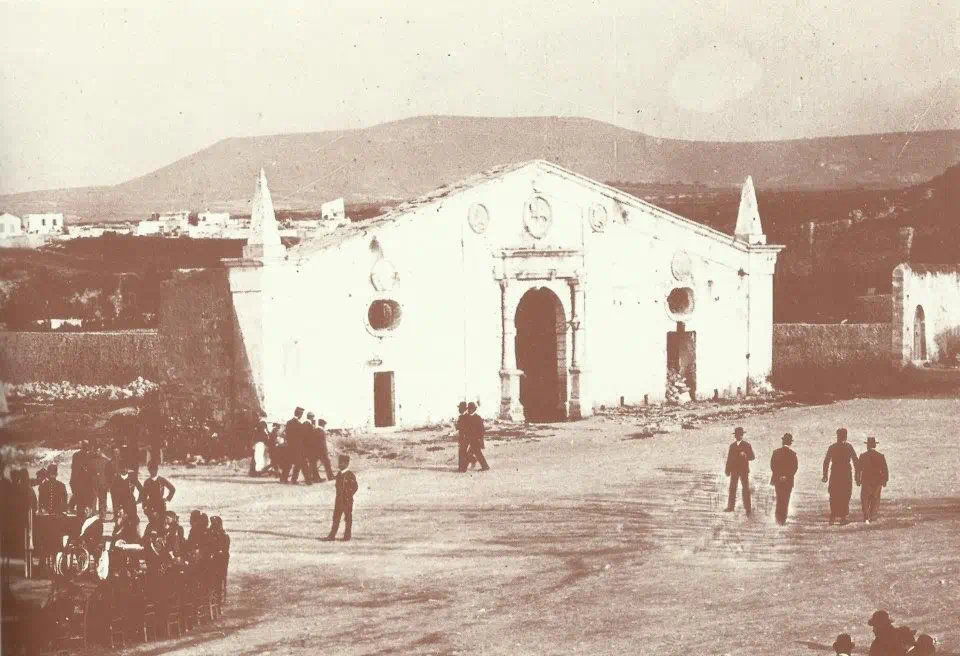 Agios Georgios (St. George) Gate, Lazaretto, in Heraklion Crete