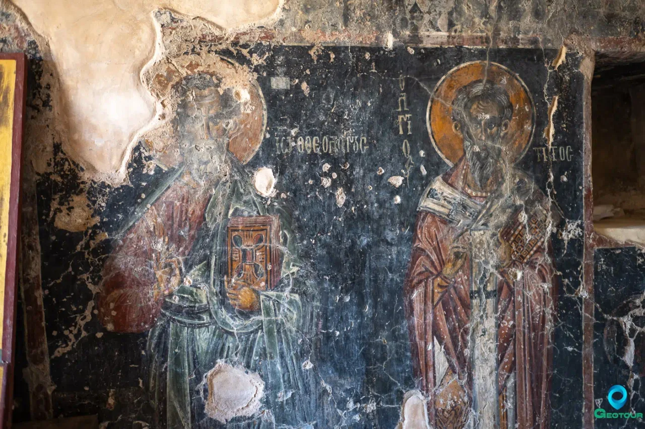 Frescoes from Agia Paraskevi in Aitania