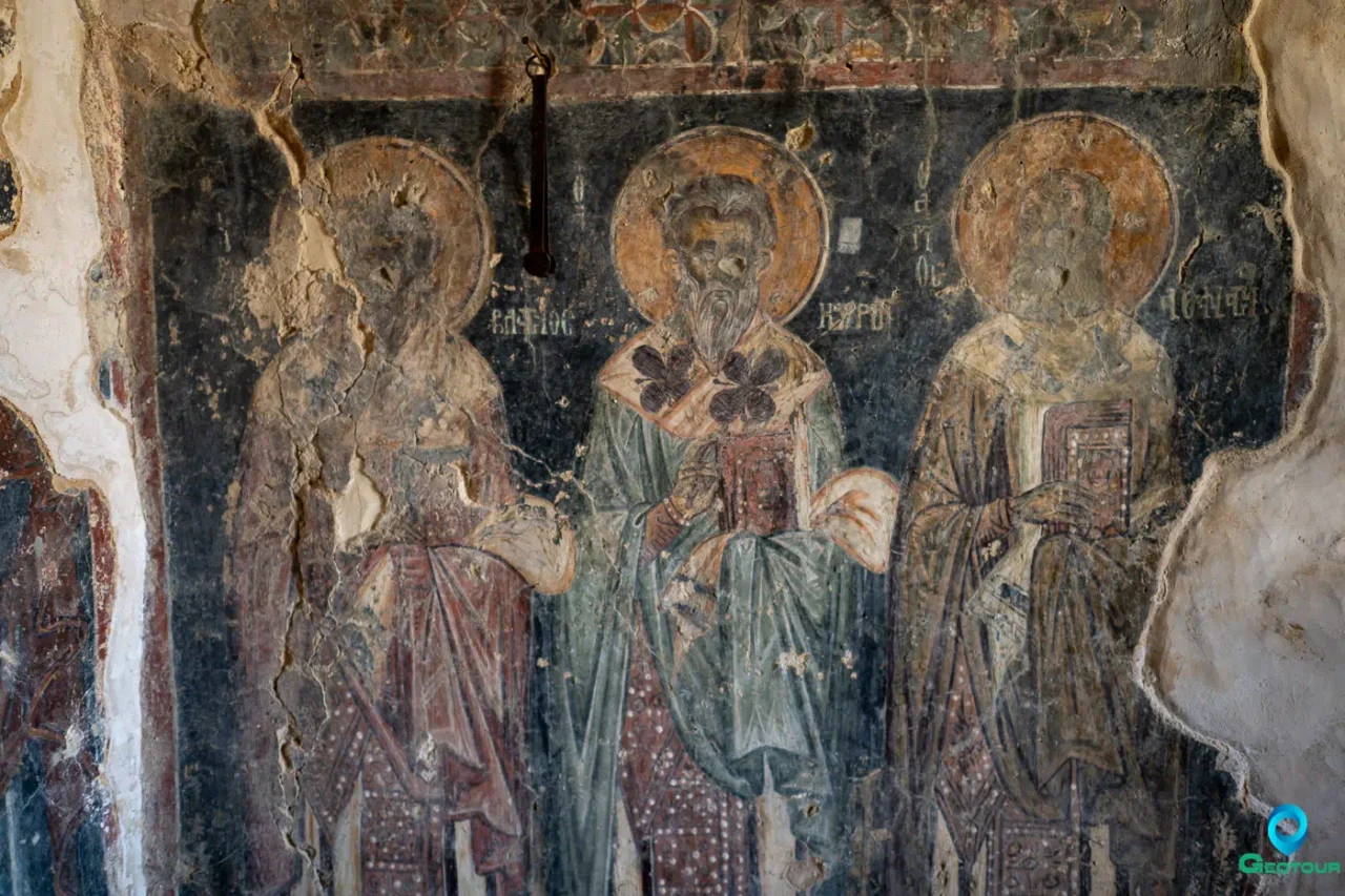 Frescoes from Agia Paraskevi in Aitania